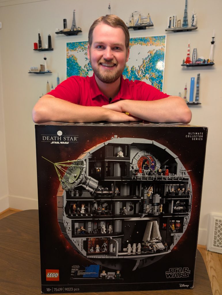 Beyond the Brick Creations for Charity Death Star livestream 771x1024