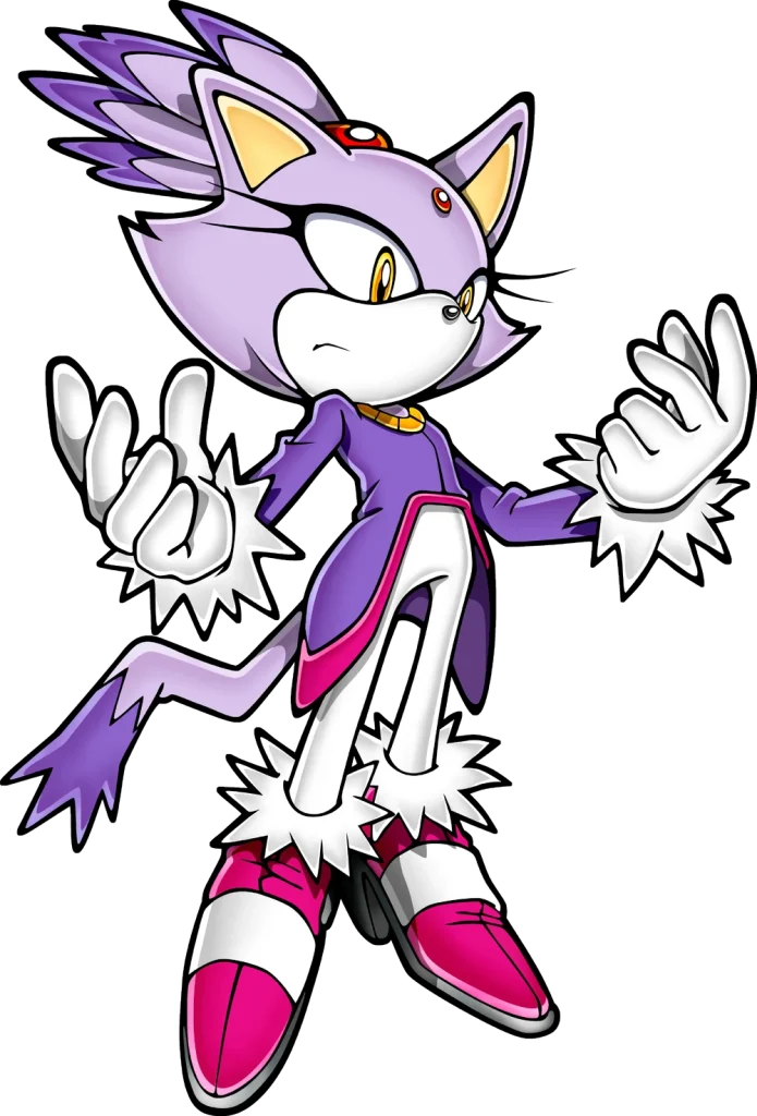 Blaze in Sonic Rush 695x1024