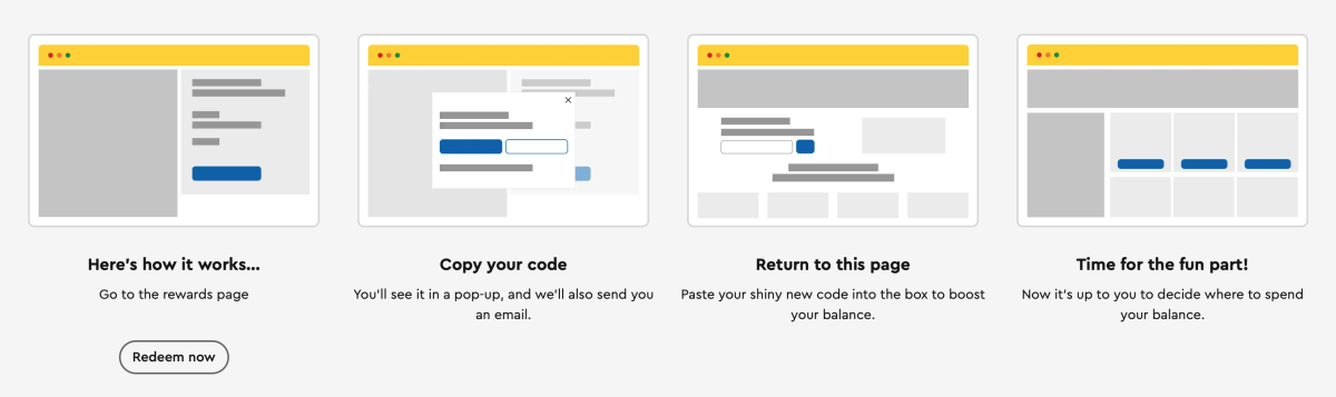 Insiders points top up process 1200x357