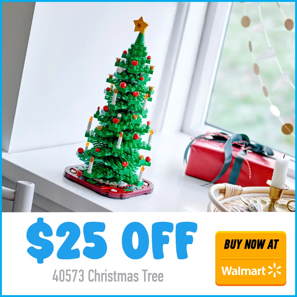 LEGO 40573 Walmart deal card