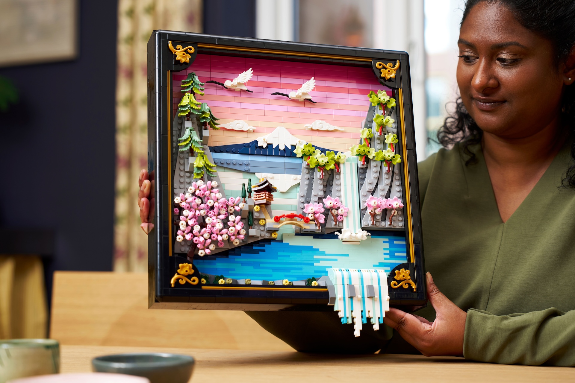 LEGO Art 31218 Japanese Cherry Blossom Landscape 14