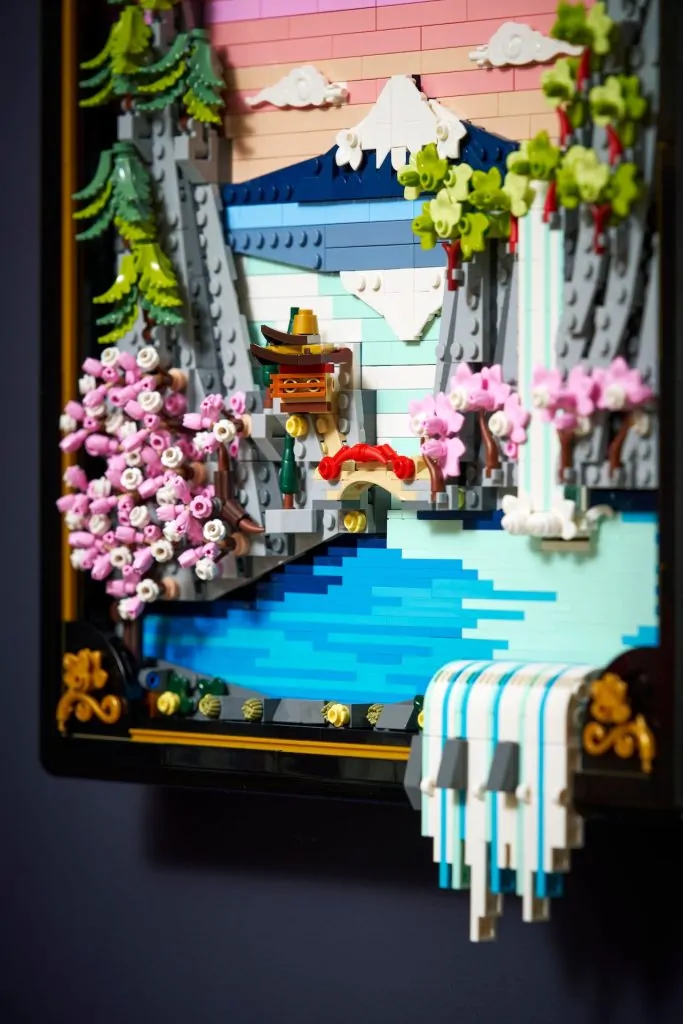 LEGO Art 31218 Japanese Cherry Blossom Landscape revealed