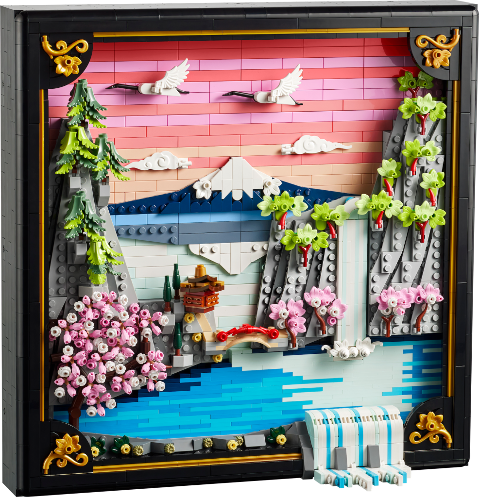 LEGO Art 31218 Japanese Cherry Blossom Landscape revealed