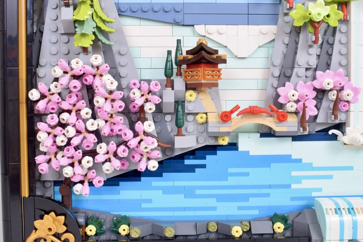 LEGO Art 31218 Japanese Cherry Blossom Landscape review