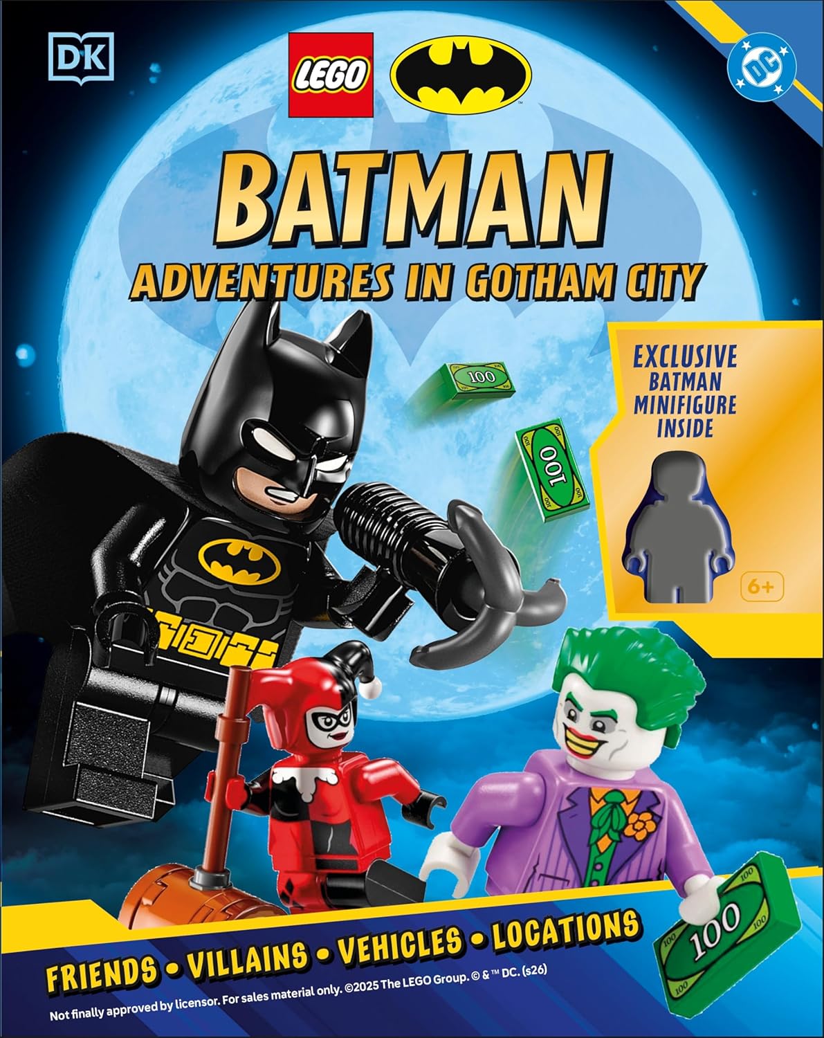 LEGO Batman Adventures in Gotham City 2026 book cover