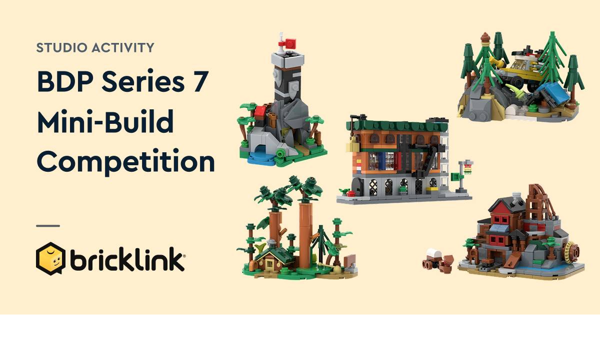 LEGO BrickLink Designer Program Series 7 Mini-Build contest now live