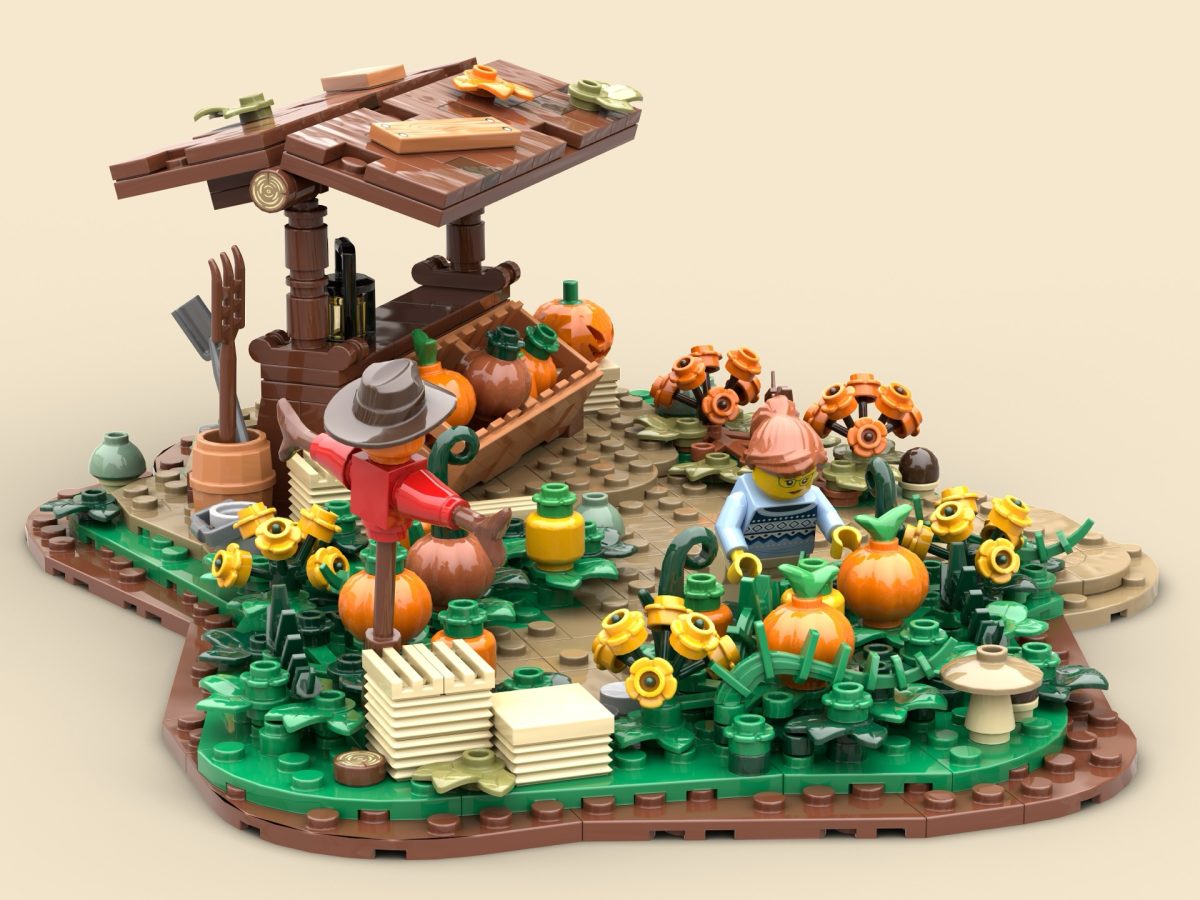 LEGO BrickLink Serie 9 Kürbisbeet 2 1200x900