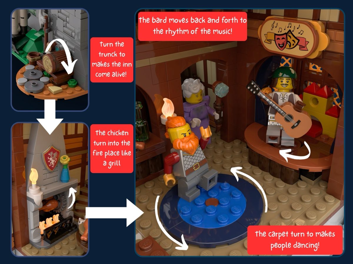 LEGO BrickLink Serie 9 Gasthaus „Verschlafener Drache“ 6 1200x900