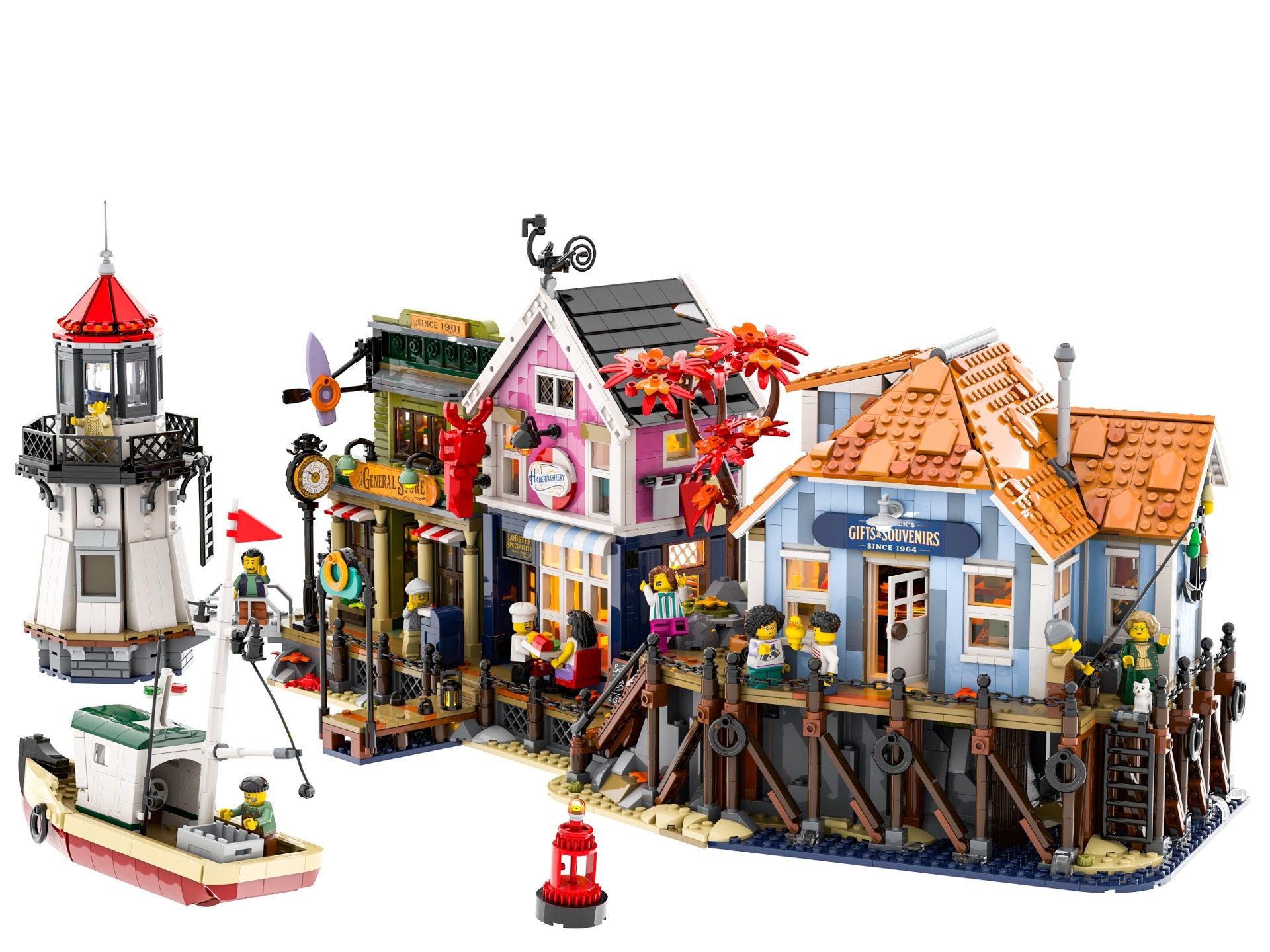 LEGO BrickLink Series 9 The Fisherman's Village 2