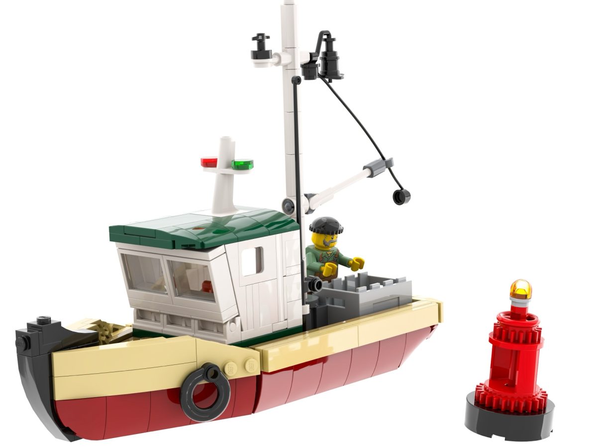 LEGO BrickLink Serie 9 Das Fischerdorf 6 1200x900