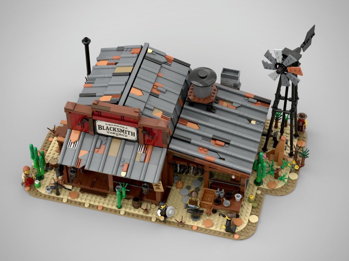 LEGO BrickLink Serie 9 Wildwest-Schmied 2 1200x900