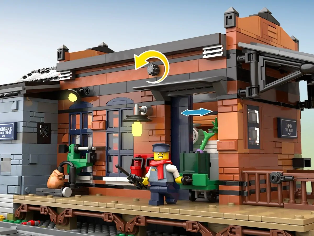 LEGO BrickLink Serie 9 Güterbahnhof aus Holzziegeln 4 1200x900