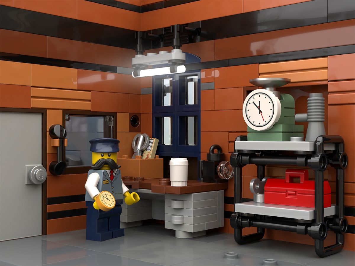 LEGO BrickLink Serie 9 Güterbahnhof aus Holzziegeln 6 1200x900