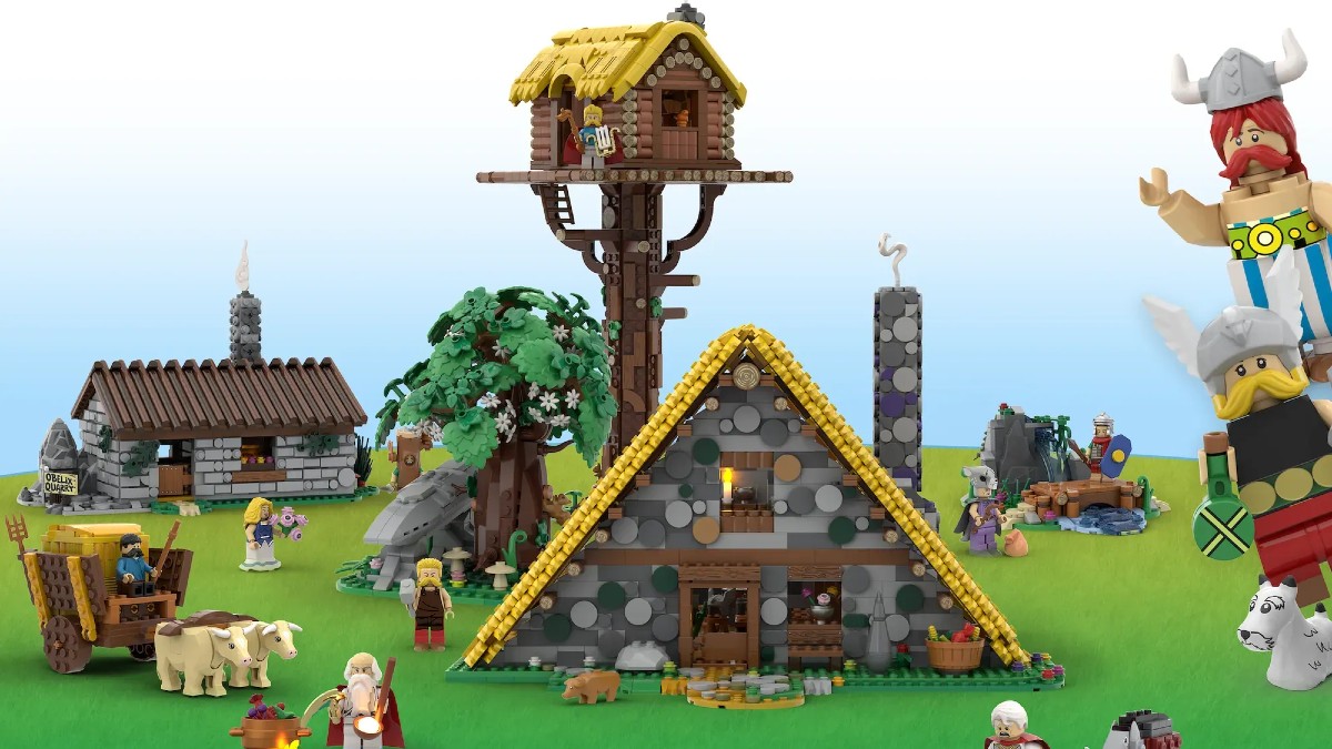 Asterix and Obelix get a third chance at a LEGO Ideas set