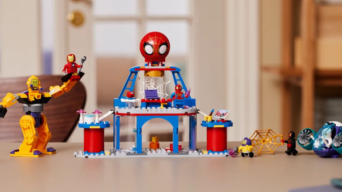 LEGO Marvel 10794 Team Spidey Web Spinner Headquarters featured