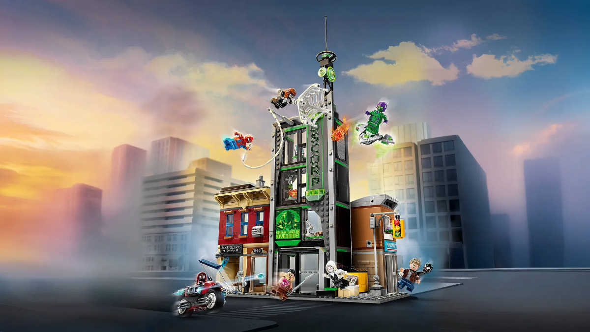 LEGO Marvel 76324 Spider-Man vs. Oscorp