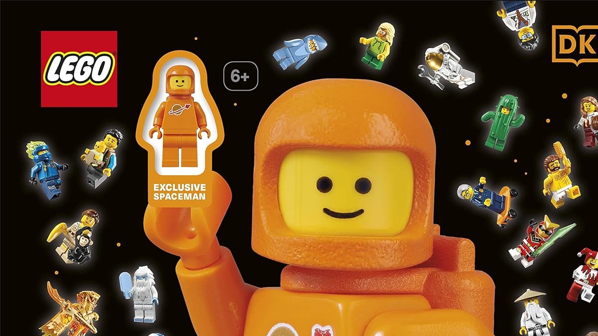 LEGO Minifigure A Visual History orange space astronaut featured