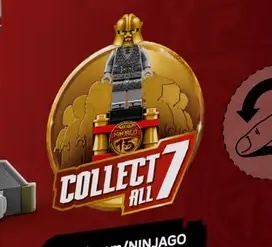 LEGO NINJAGO 71858 Kartonausschnitt