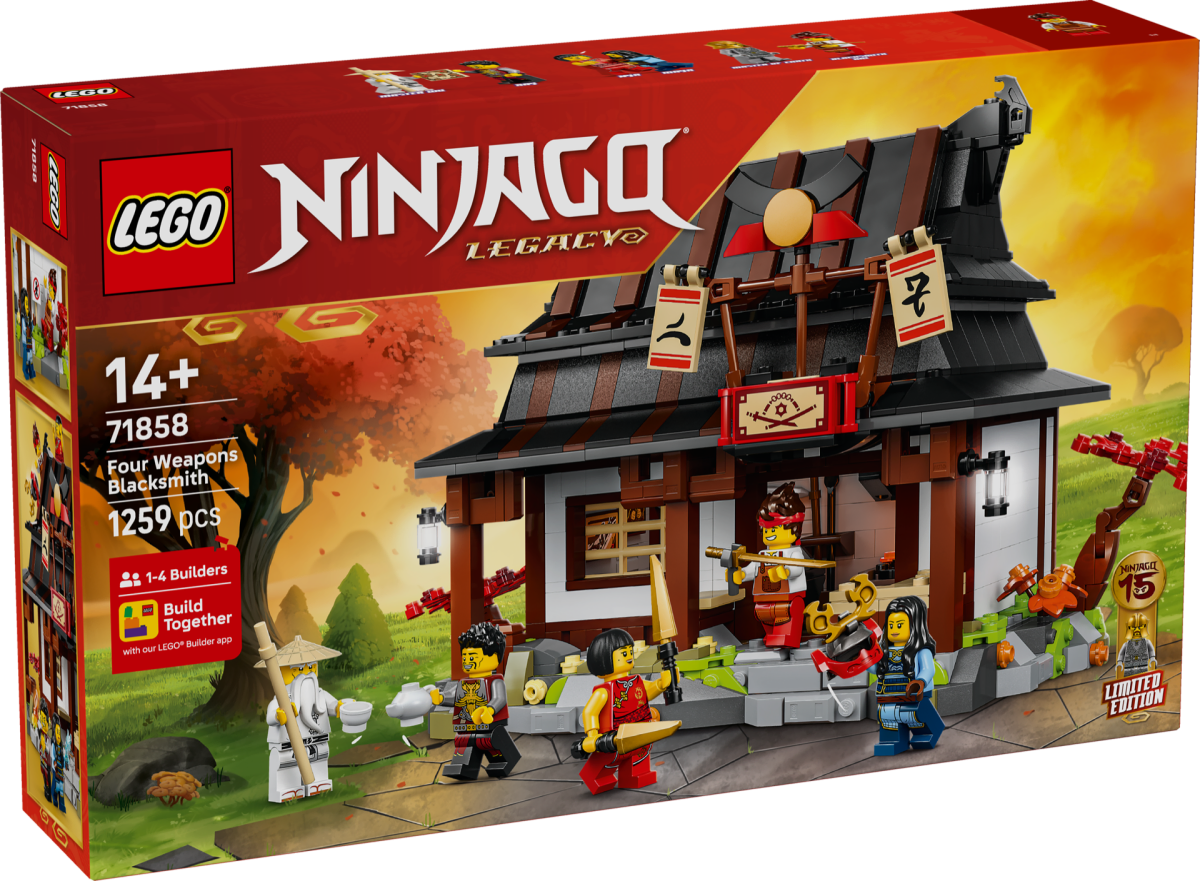 LEGO NINJAGO 71858 Vier Waffen Schmied 15. Jubiläum 4 1200x881