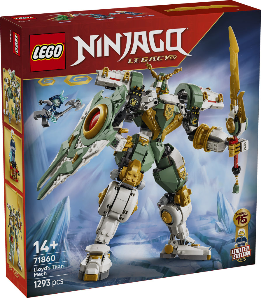 LEGO NINJAGO 71860 Lloyd's Titan Mech officially revealed