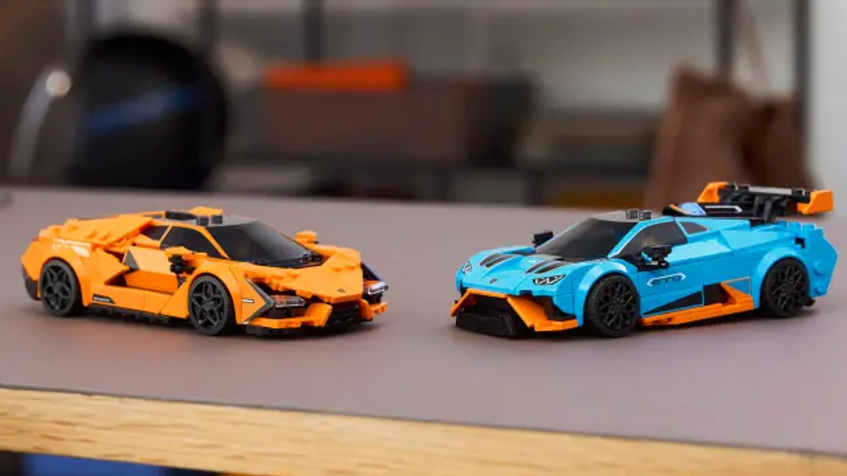 LEGO Speed Champions 77238 Lamborghini Revuelto Huracan STO