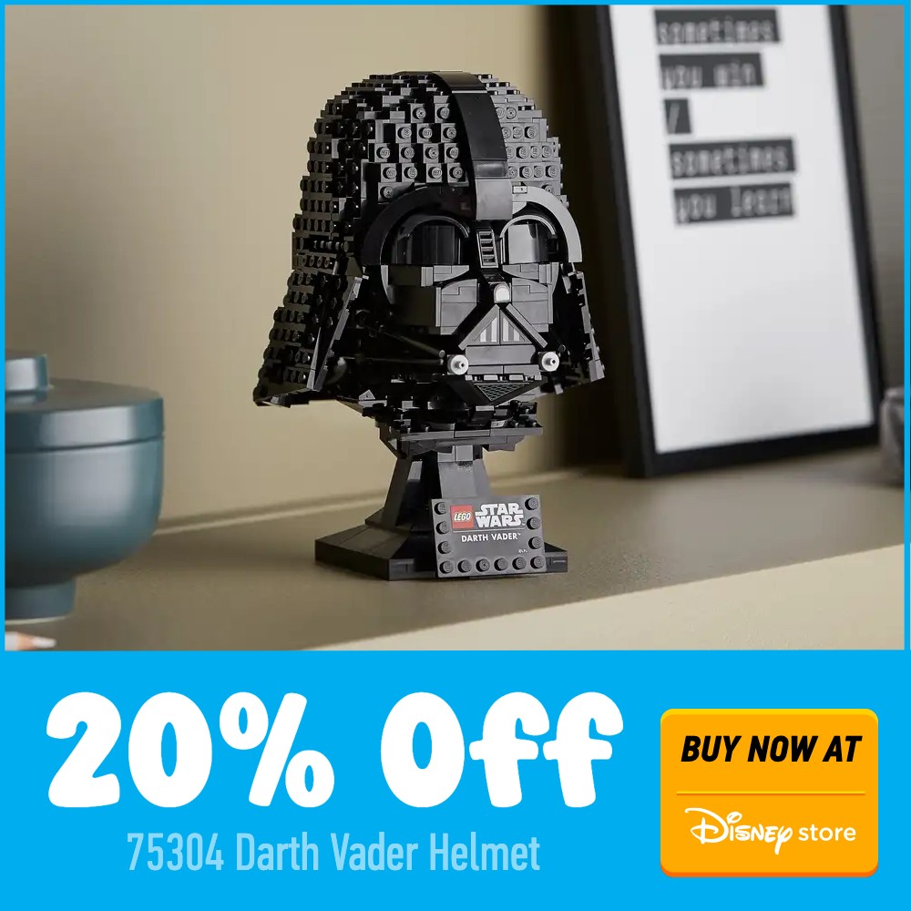LEGO Star Wars 75304 DIsney Store deal card