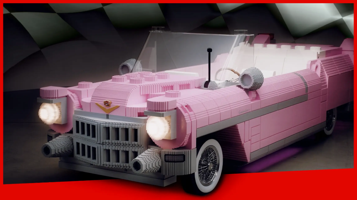 Life-size pink LEGO Cadillac to be unveiled at Las Vegas Grand Prix