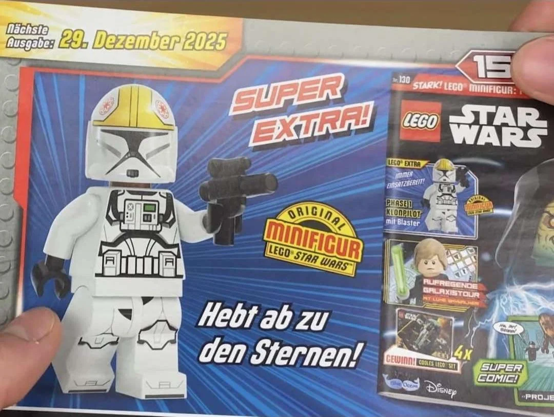 REDDIT LEGO Star Wars Magazinvorschau Clone Pilot 75432