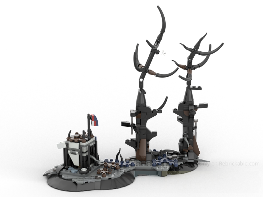 Rebrickable The Upside Down – Will Escaping the Demogorgon