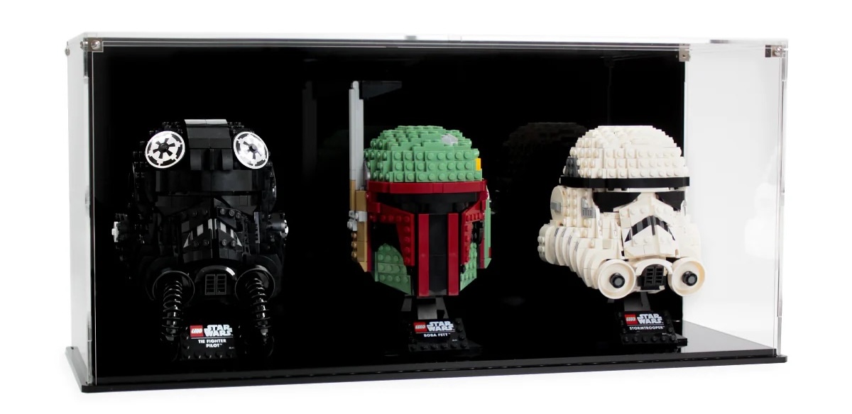 Wicked Brick LEGO Star Wars helmets