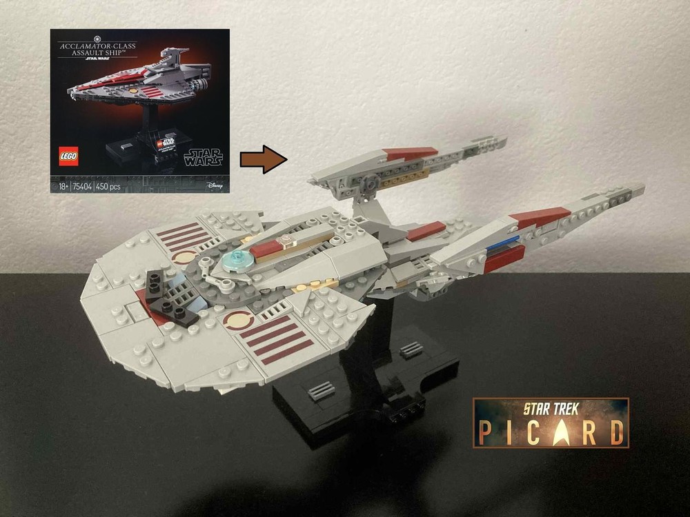 Creation Caravan 75404 USS Titan (rebrickbar)
