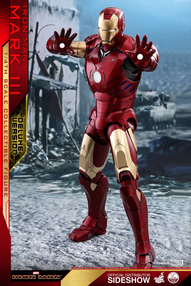Hot Toys MK 3 Iron Man Figur von Sideshow