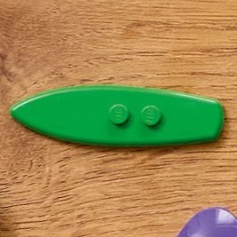 lego botanicals 11051 green surfboard