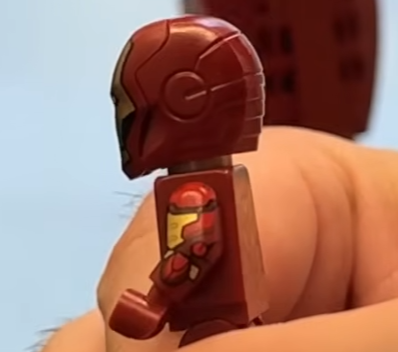 LEGO Minifigur 2026 Iron Man Armdruck minisuperheroestoday