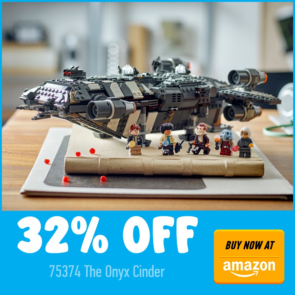 lego star wars 75374 the onyx cinder 32 off amazon deal card blue