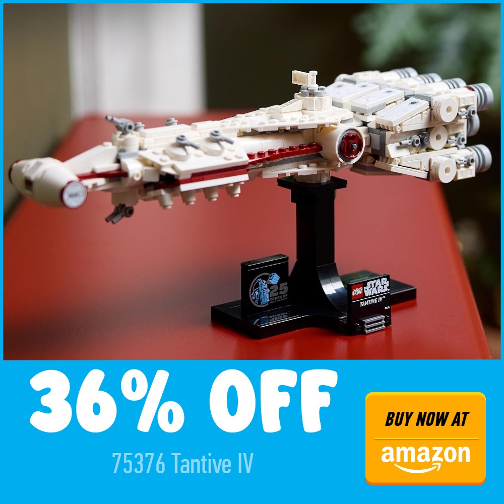 lego star wars 75376 tantive iv 36 off deal card amazon blue