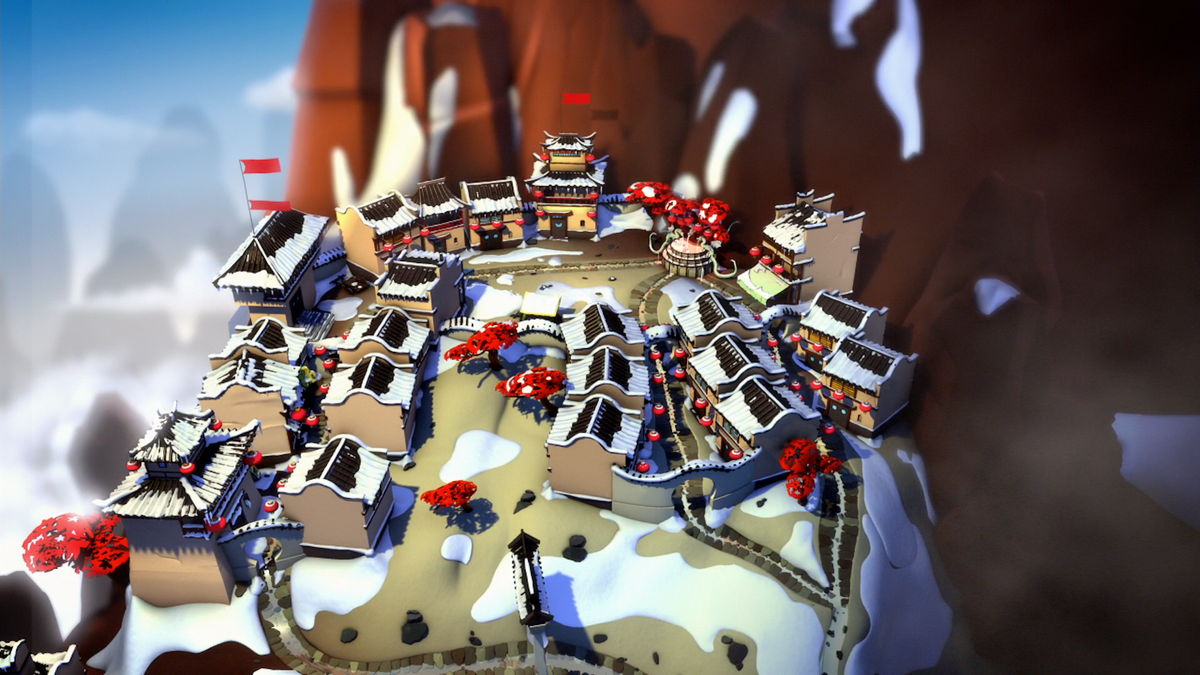 Ninjago Jamanakai Dorf