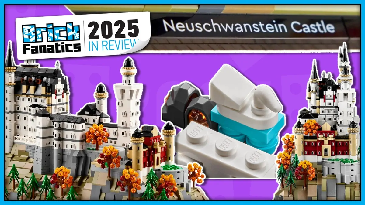 LEGO Neuschwanstein shows scale doesn’t sacrifice detail