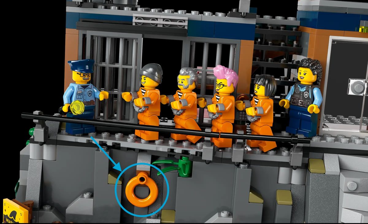 LEGO City 60419 Police Prison Island toilet seat copy 1200x730