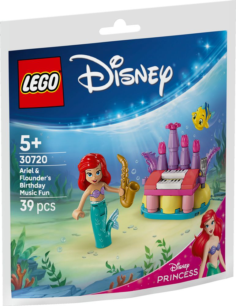 LEGO Disney Princess 30720 Ariel Flounders Birthday Music Fun 2