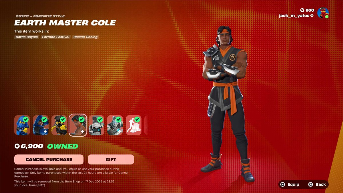 LEGO Fortnite NINJAGO Master Cole 1200x675
