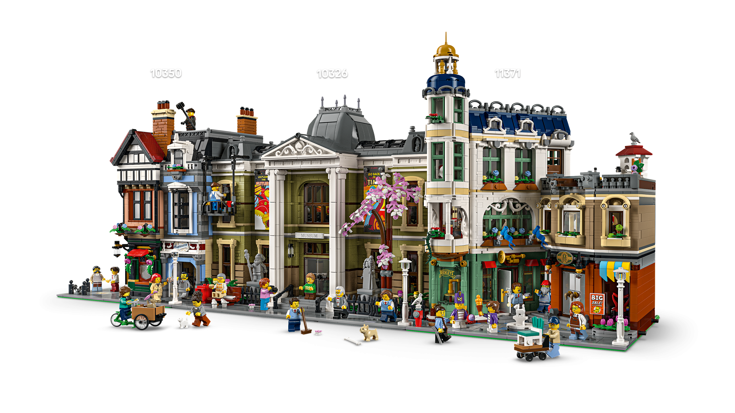 LEGO Icons 11371 Einkaufsstraße 1:1