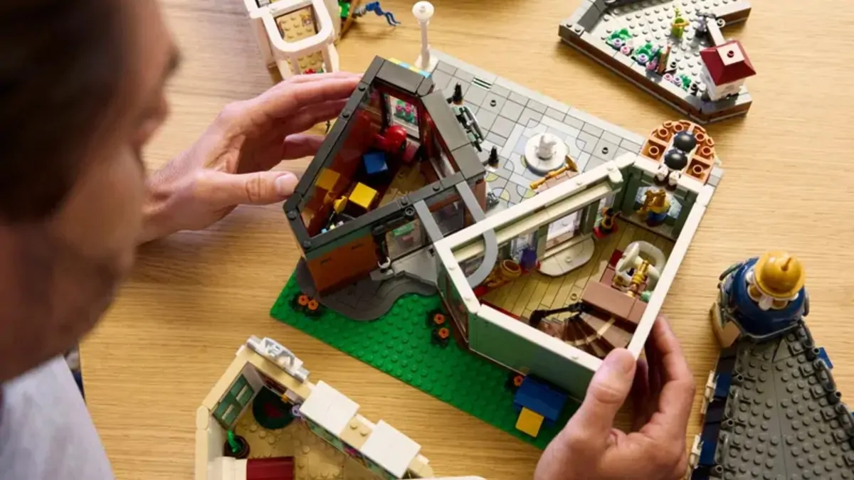 Designer sketches of 2026’s LEGO modular building reveal the geometry that made it possible