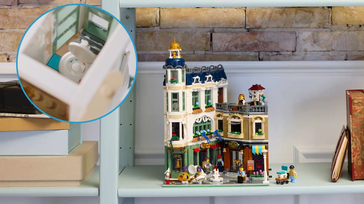 ‘We don’t overuse the toilet’: LEGO modular building designer talks toilet humour