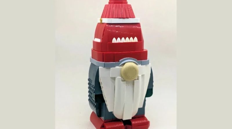 LEGO Ideas Weihnachtswichtel Gonk im Fokus