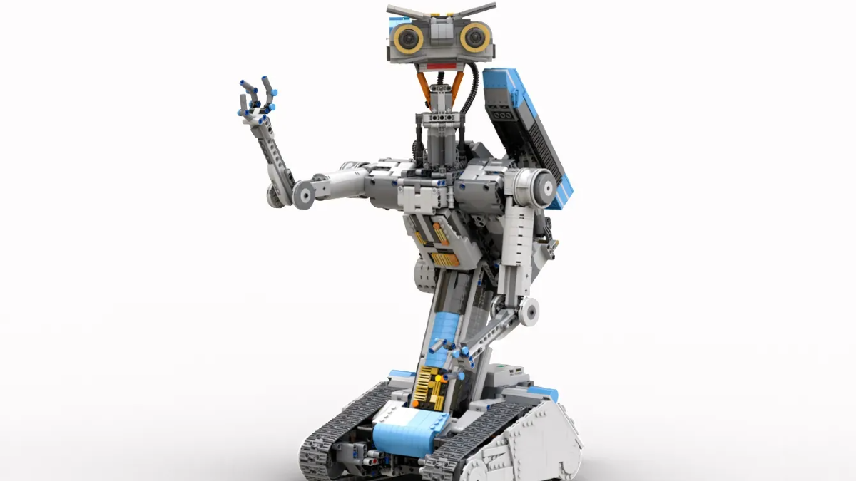 LEGO Ideas Motorized Johnny 5