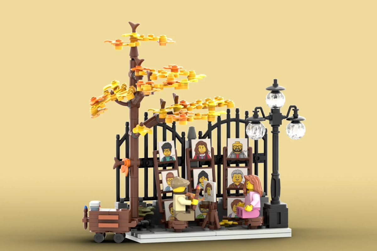 LEGO Ideas Urban Face Sketcher von ArchGian7 1200x800