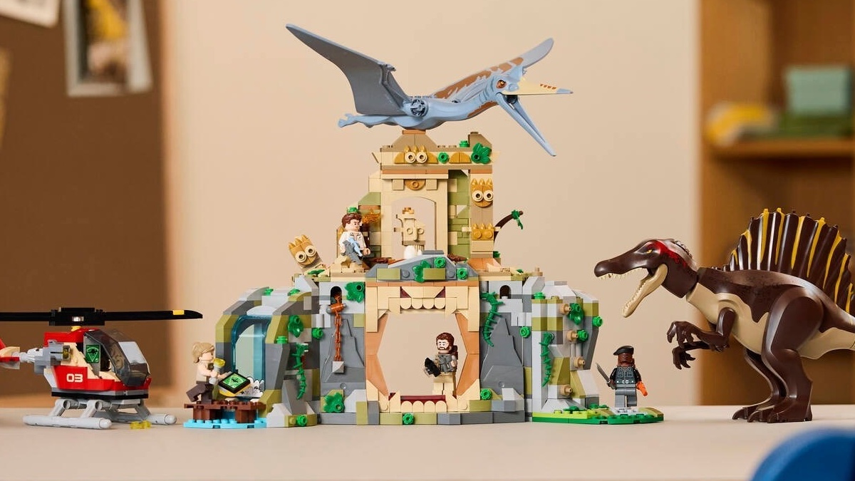 LEGO Jurassic World 76976 Spinosaurus Quetzalcoatlus Air Mission featured 2