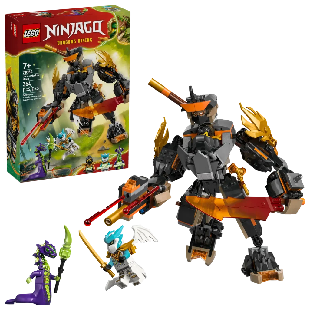 LEGO NINJAGO 71854 Coles Mission Mech Dragon Zane 1024x1024