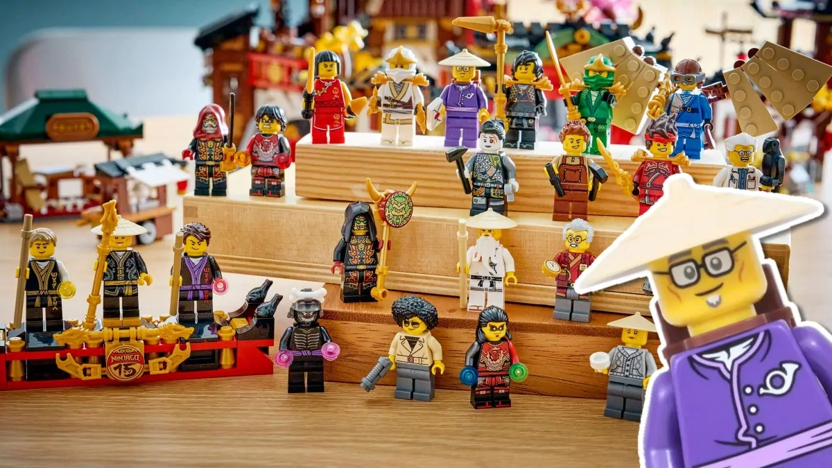 There’s a 25th minifigure in LEGO NINJAGO The Old Town